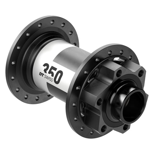 DT Swiss 350 Front Hub - 20 x 110mm 6-Bolt Black 32H