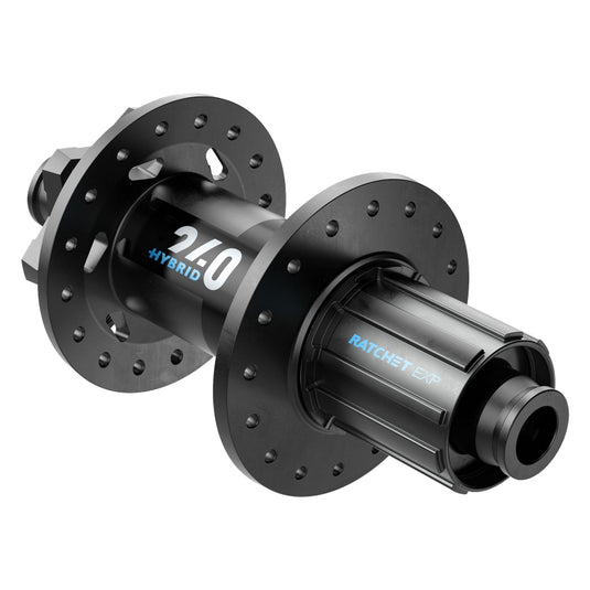 DT Swiss 240 Hybrid Rear Hub - 12 x 148mm 6-Bolt HG 11 MTN Black 32H 30pt