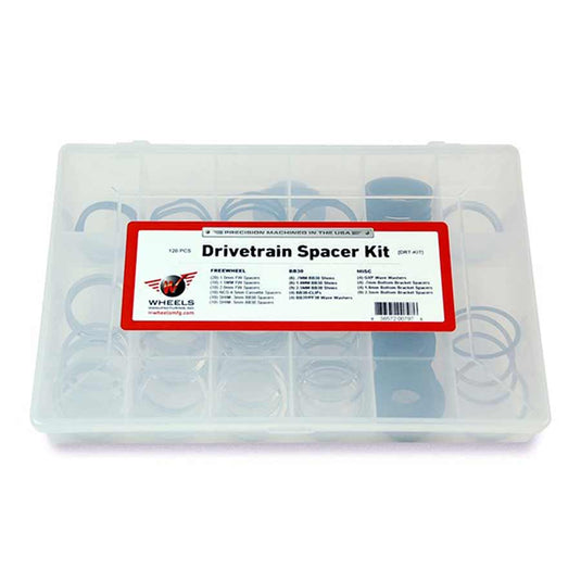 Wheels Manufacturing Drivetrain Spacer Kit 139 Pieces