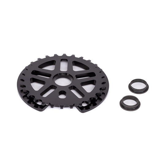 Eclat Abyss Guard Chainring Teeth: 28 7075-T6 Aluminum Black