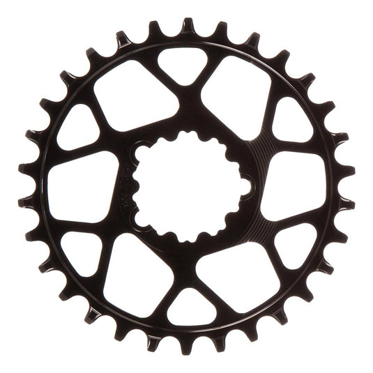 Works Components Round Chainring SRAM 3-Bolt 30T Boost 3mm Blk