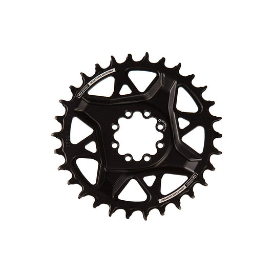 SRAM S1000 Eagle T-Type Direct Mount Chainring - 30t 12-Speed 8-Bolt Direct Mount 3mm Offset Aluminum BLK