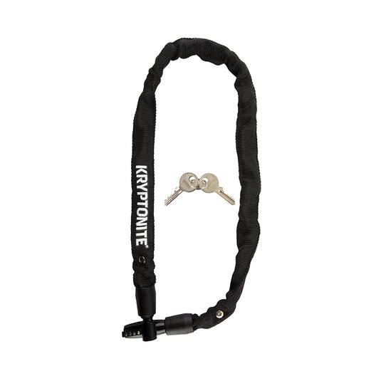 Kryptonite Keeper 465 Key Integrated Chain 4mm 2`1.5`/64.77cm Key Blk