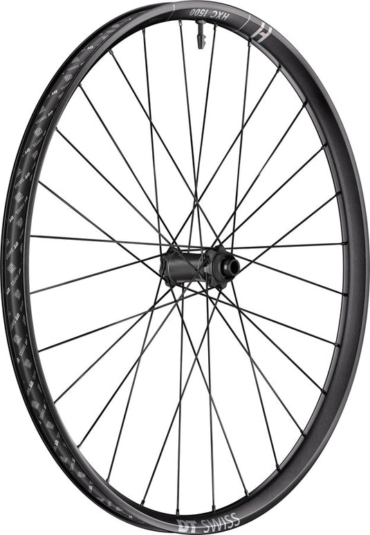 DT Swiss HXC 1500 Spline 30 Front Wheel - 29" 15 x 110mm Center-Lock Black