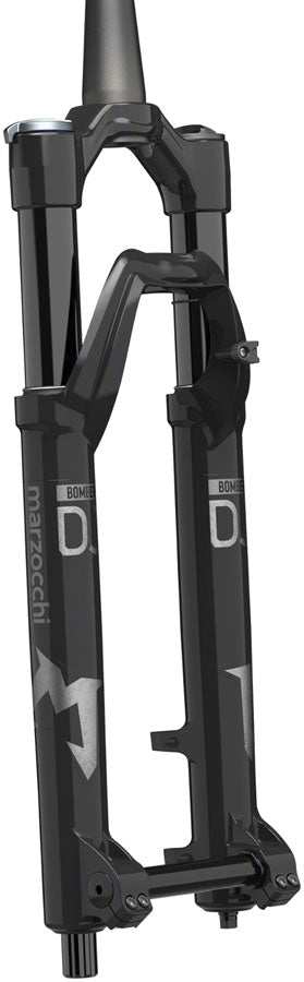 Marzocchi Bomber DJ Suspension Fork - 26" 100 mm 20 x 110 mm 37 mm Offset Grip Sweep-Adj Shiny BLK