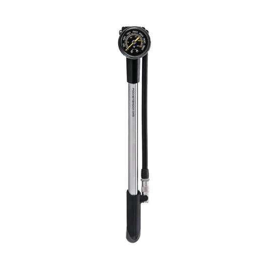 Topeak Pocket Shock DXG XL Shock Pump Analog SV 360psi 12` Aluminum Silver