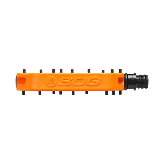 SDG Components Comp Platform Pedals Body: Composite Spindle: Cr-Mo 9/16'' Orange Pair