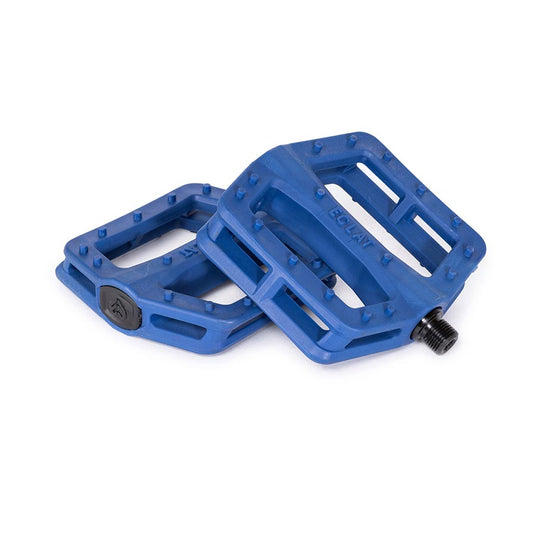 Eclat Centric Platform Pedals Body: Nylon Spindle: Cr-Mo 9/16'' Blue Pair
