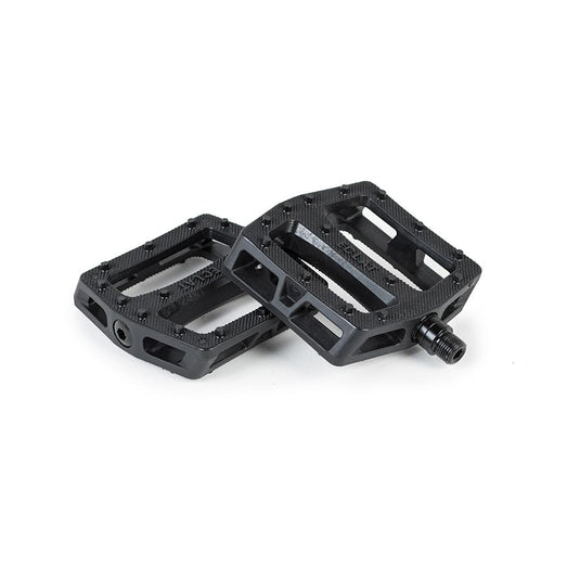 Eclat Seeker Platform Pedals Body: Nylon Spindle: Cr-Mo 9/16'' Black Pair