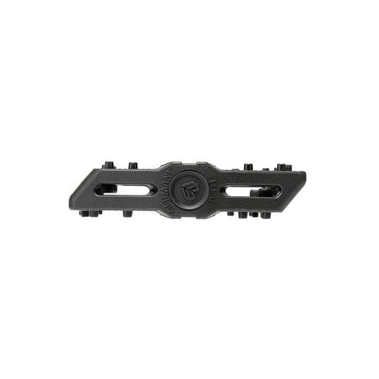Eclat Contra Platform Pedals Body: Nylon Spindle: Cr-Mo 9/16'' Black Pair