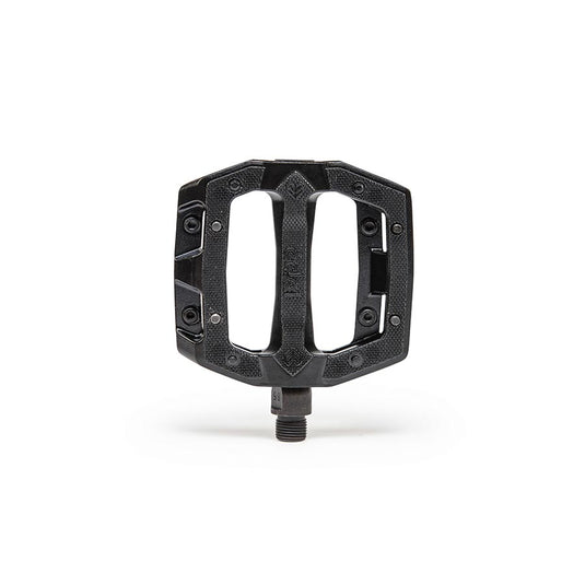 Eclat Slash Alloy Platform Pedals Body: Aluminum Spindle: Cr-Mo 9/16'' Black Pair