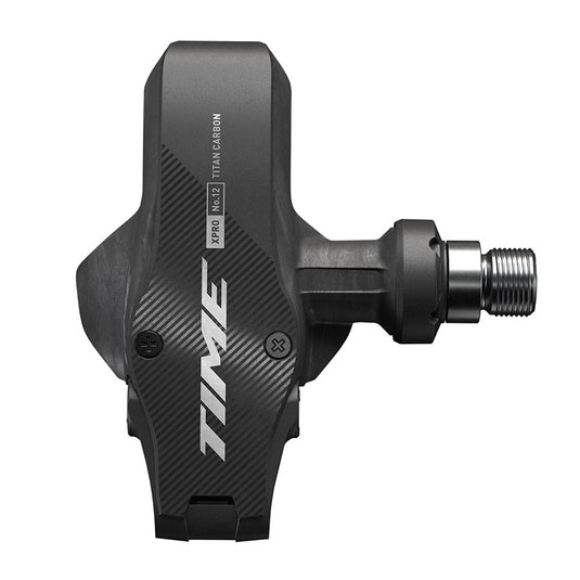 Time XPRO 12 Pedals - Single Sided Clipless Carbon 9/16" Ti/Carbon/Silver QF 57 C1