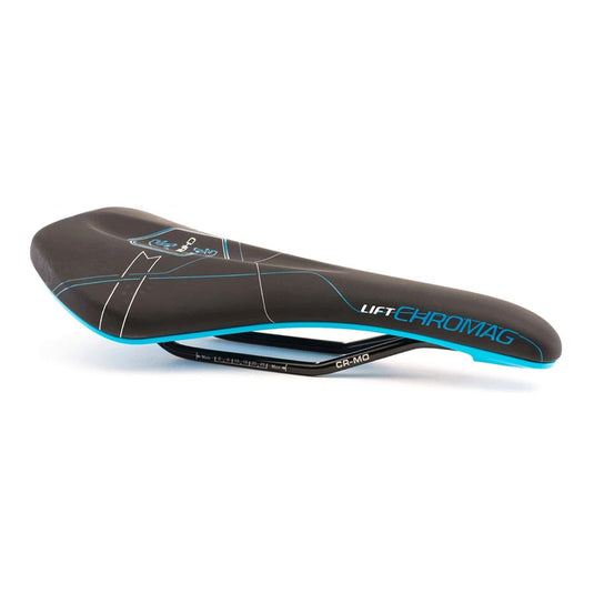 Chromag Lift Saddle 280 x 140mm Unisex 290g Black/Blue
