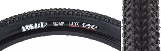 Maxxis Pace Tire - 29 x 2.1 Tubeless Folding Black Dual EXO