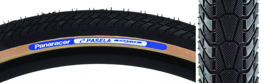 Panaracer Pasela Protite Tire 27''x1-1/4 Folding Clincher ProTite 66TPI Black