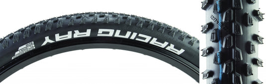 Schwalbe Racing Ray Tire - 29 x 2.25 Tubeless Folding BLK Evolution Super Ground Addix SpeedGrip