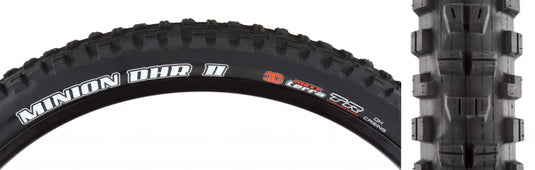 Maxxis Minion DHR2 Mountain Tire 27.5"x2.50 Folding Tubeless Ready 3C Maxx Terra DH 60x2TPI Black