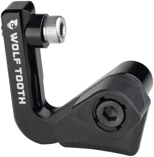 Wolf Tooth LoneWolf Aero Chainguide - 50t-60t Braze-On High-Sweep For 1x Drivetrains Only BLK