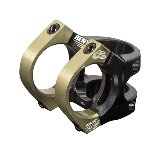 Renthal V2 Apex Stem (35.0) 33mm Black/AluGold