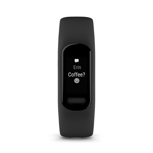 Garmin vivosmart 5 L Watch Watch Color: Black Wristband: Black - Silicone