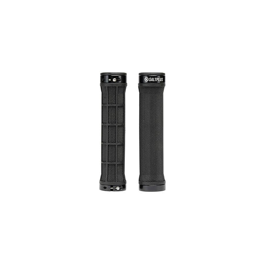 Salt Plus Locked Grips 136mm Black Pair
