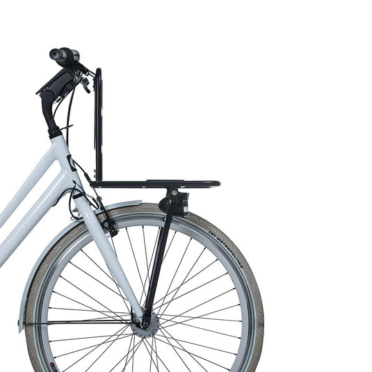Basil Portland Front Carrier Front carrier extension Black