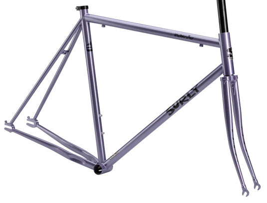 Surly Steamroller Frameset - 700c Steel Anxious Lavender 56cm