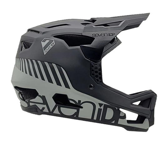 7iDP Project 23 Fiber Glass Full Face Helmet Graphite/Black XL 61 - 62cm