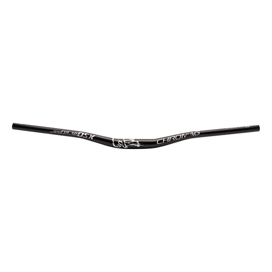 Chromag OSX LTD 31.8 25mm black silver MTB Handlebar Diameter: 31.8mm Rise: 25mm Black