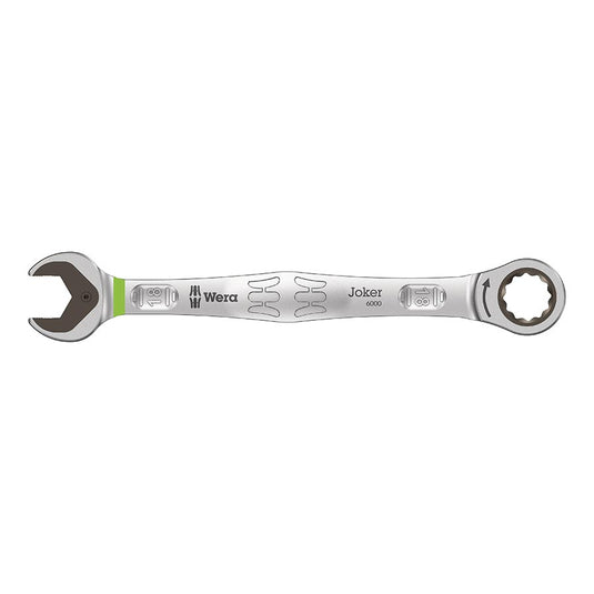 Wera 6000 Joker Ratcheting Combination Wrench - 18mm
