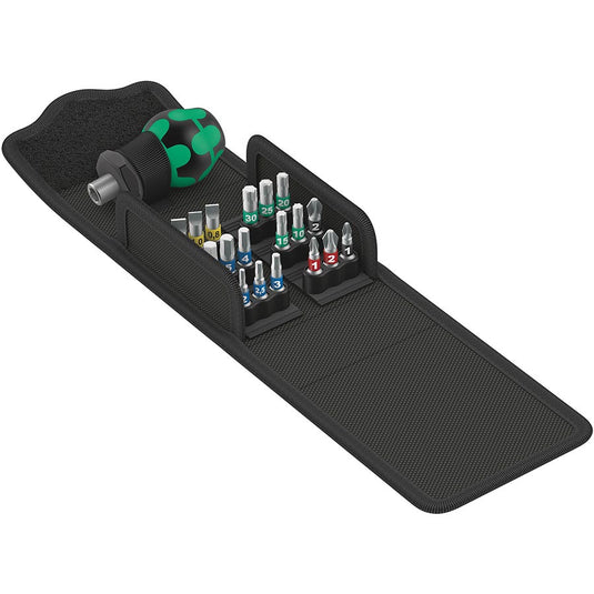 Wera Kraftform Kompakt Stubby 1 Driver and Bit Set