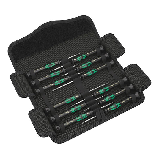 Wera Kraftform Micro 12 Universal 1 Screwdriver Set - 12 Piece
