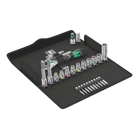 Wera Bicycle Set 7 - Zyklop Speed Ratchet Bits and Socket Set