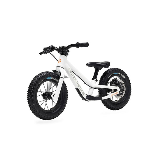 Kids Ride Shotgun Dirt Hero 12 Push Bike 12-1/2 With Brake White