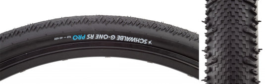 Schwalbe G-One RS Pro E25 Tire 700x55 TLE Black