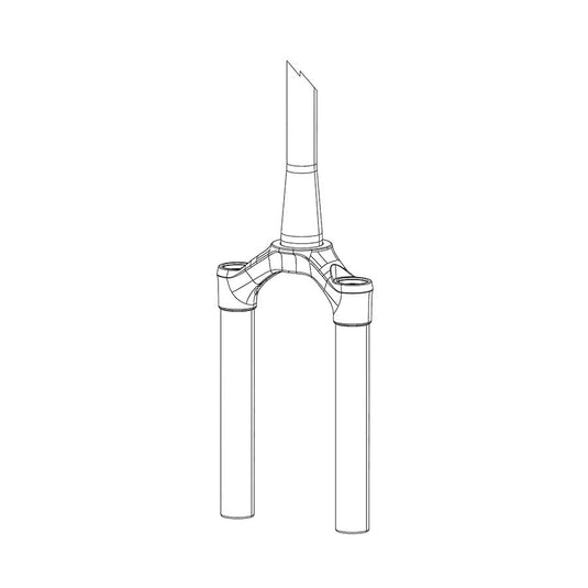 RockShox CSU - SID Ultimate 80-100 mm DebonAir 2020+ 29"/27.5+ 42mm Offset Boost 15x110mm Tapered Steerer Diffusion BLK