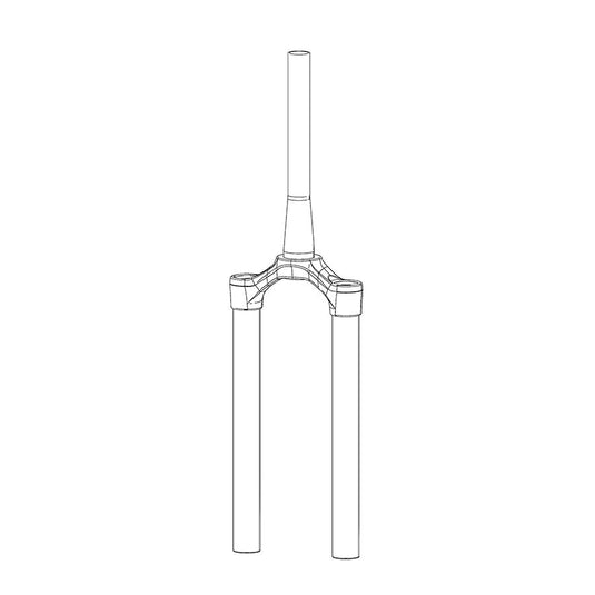 RockShox Alloy Tapered CSU ZEB DebonAir 44OS A1+ Black