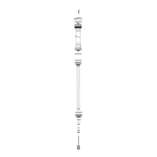 RockShox Compression Damper - Crown Turnkey Motion Control 35 SILVER A1