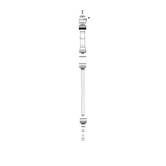 RockShox Compression Damper - Remote Turnkey Motion Control 17mm POPLOC Pre-2013 PUSHLOC 35 SILVER A1  35 SILVER A1
