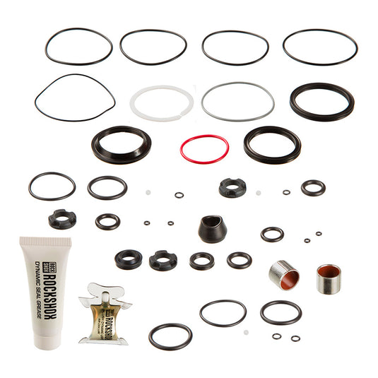 RockShox Rear Shock Service Kit - 200 Hour/1 Year  Nude/Bold 2022+ ThruShaft 2021-2024 Deluxe/Super Deluxe 2023+ Generation-C