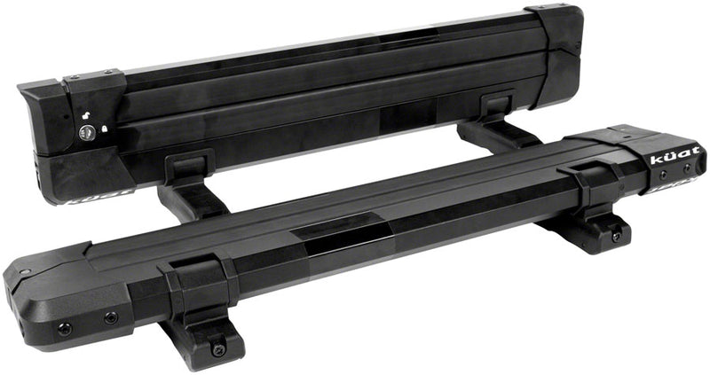 Load image into Gallery viewer, Kuat Switch Clamshell Flip Down Ski Rack - 4 Ski Black
