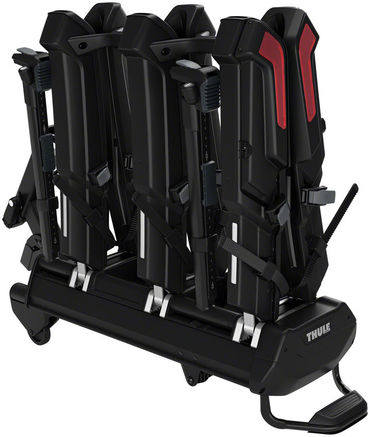 Load image into Gallery viewer, Thule Epos Platform Hitch Bike Rack - 3-Bike 2" Receiver Black
