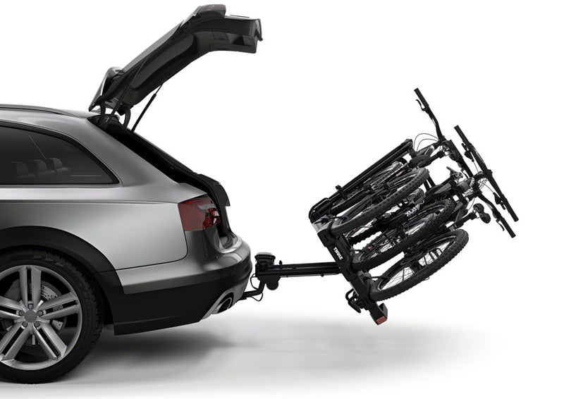 Load image into Gallery viewer, Thule Epos Platform Hitch Bike Rack - 3-Bike 2" Receiver Black

