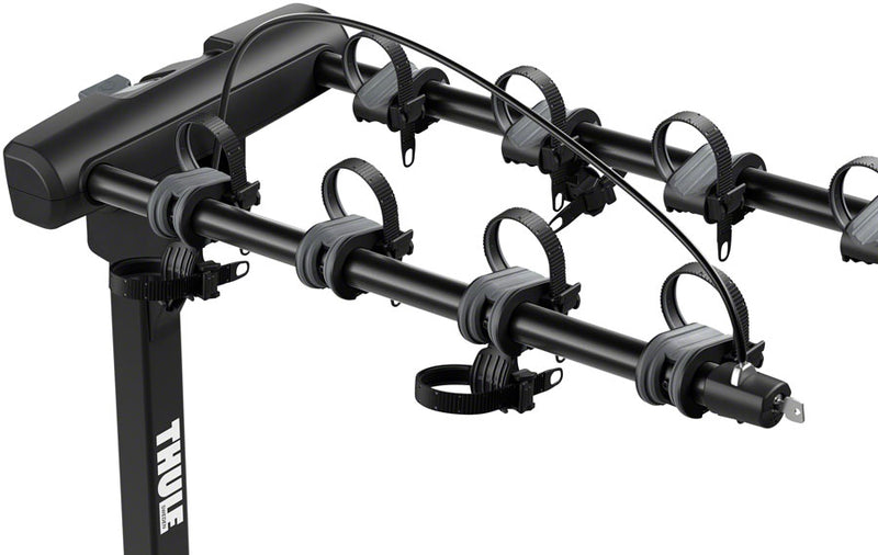 Load image into Gallery viewer, Thule Range Hitch Rack - 4-Bike 2" Receiver Black

