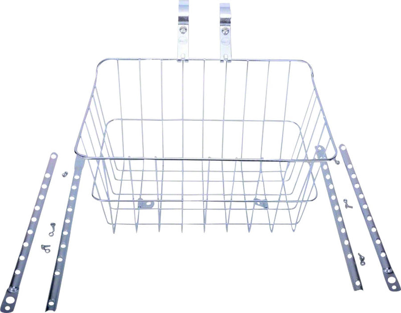 Load image into Gallery viewer, Wald 1512 Front Basket with Adjustable Legs Silver
