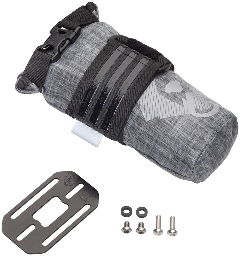 Load image into Gallery viewer, Wolf Tooth B-RAD TekLite Roll-Top Bag and Mounting Plate - 1L Black
