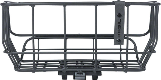 Basil Portland MIK Rear Basket - 25L Matte Black