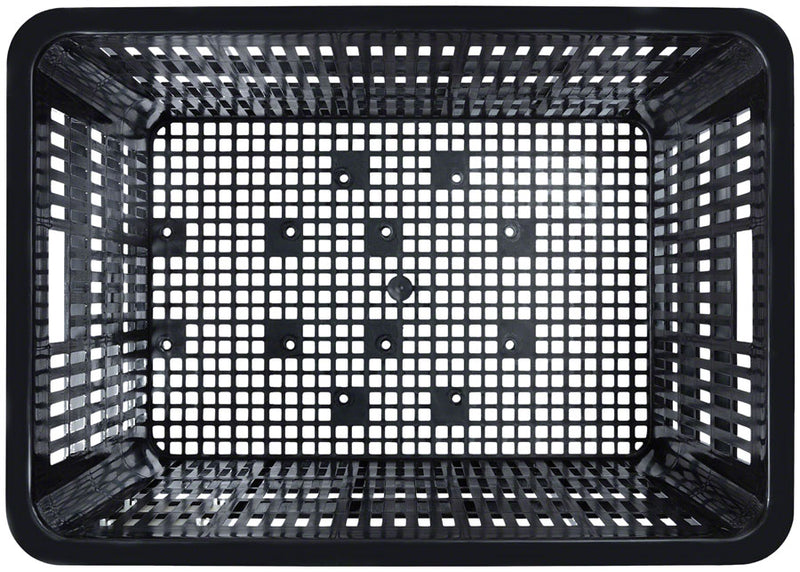 Load image into Gallery viewer, Basil Crate Basket - Large 40L Recycled Plastic Black

