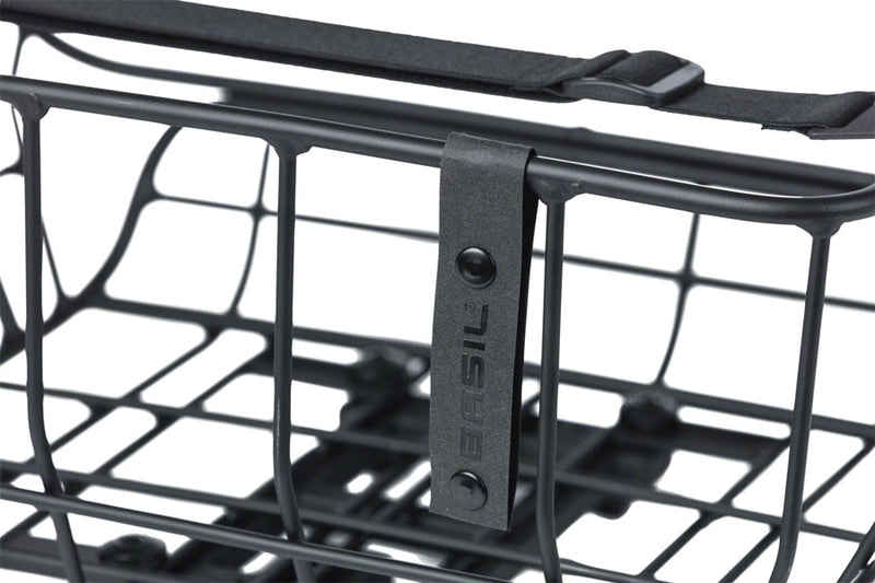 Load image into Gallery viewer, Basil Portland MIK Rear Basket - 25L Matte Black
