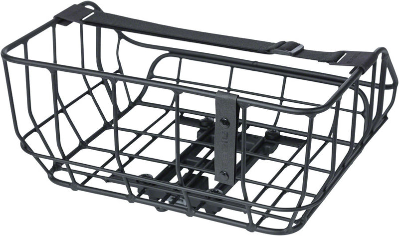 Load image into Gallery viewer, Basil Portland MIK Rear Basket - 25L Matte Black
